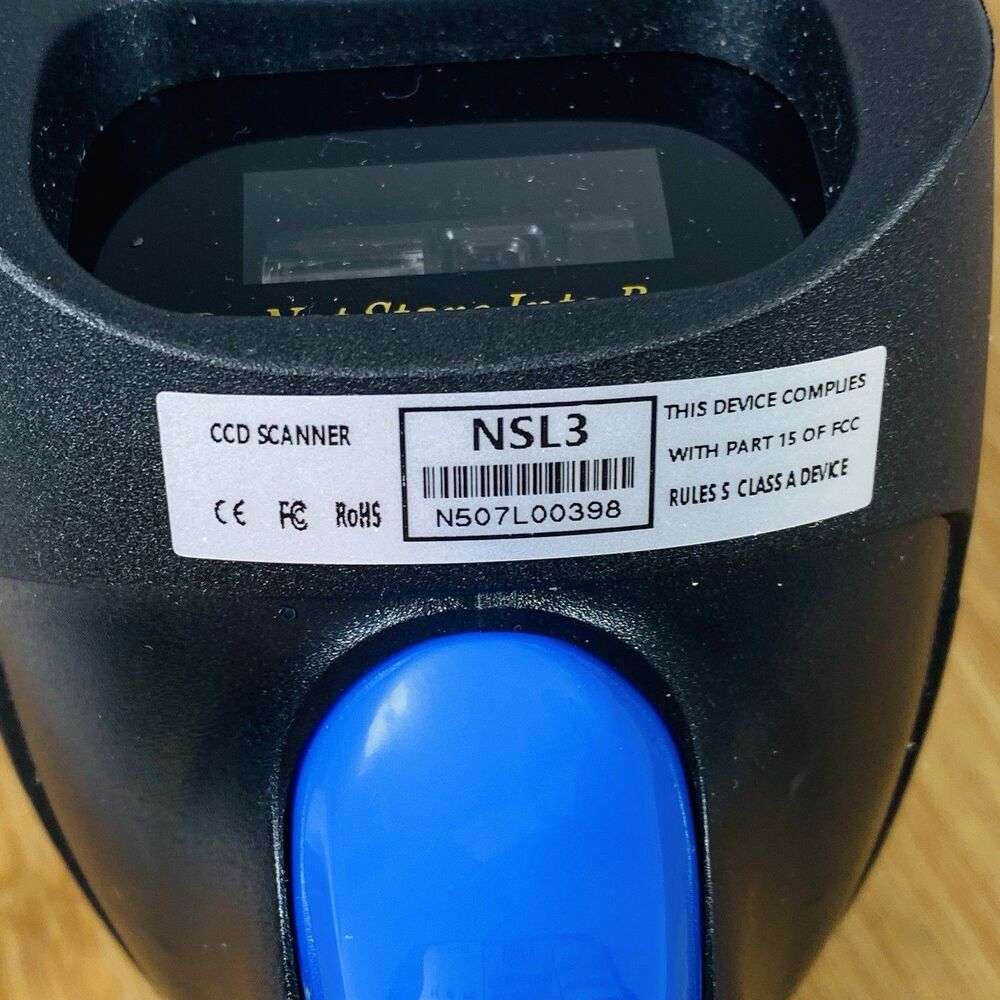 NetumScan USB Barcode Scanner Handheld Wired CCD Barcode Reader NLS3 - Picture 4 of 6